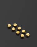 Gold D-Shaft Knobs (Flat)