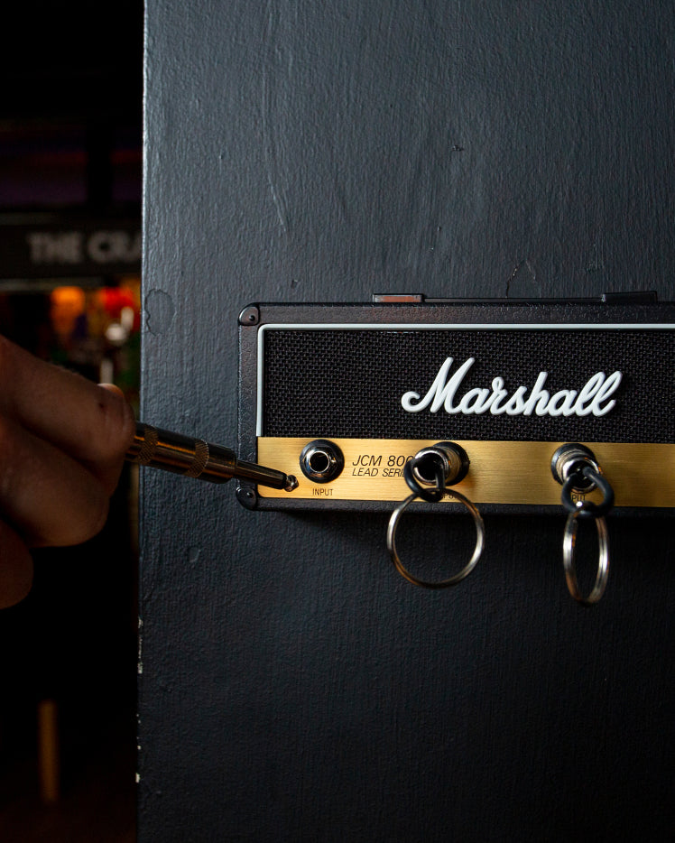 Jack Rack II Black and Gold Key Holder