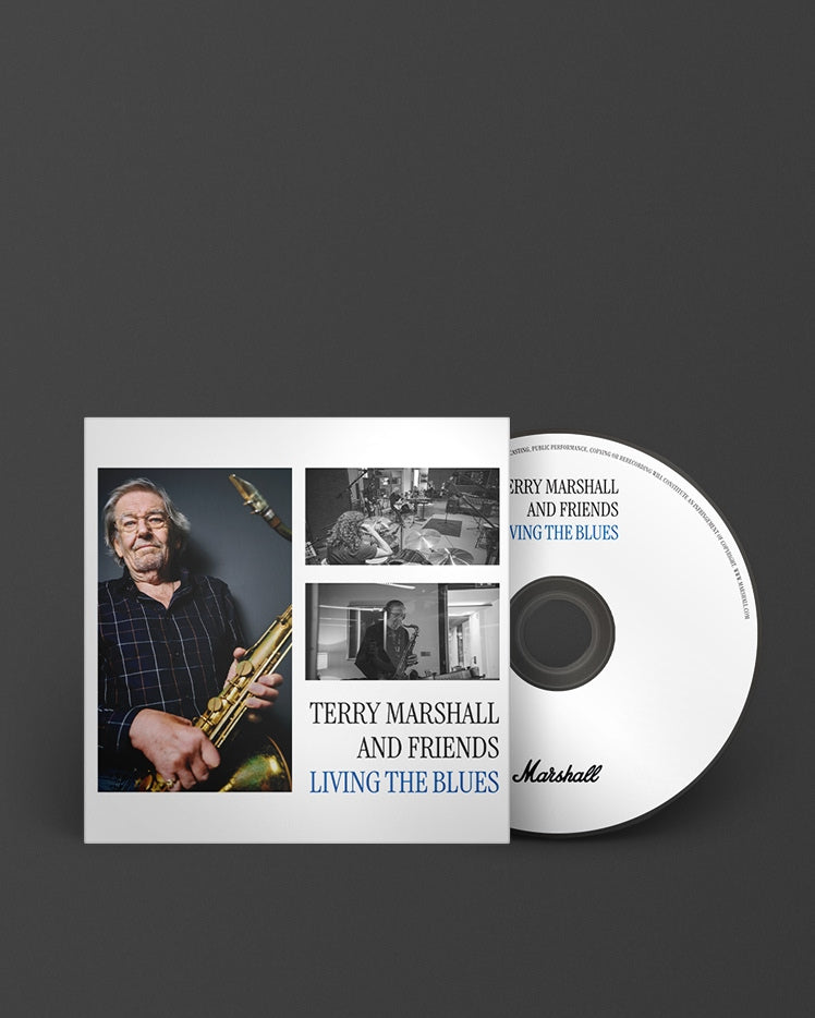 Living The Blues, Terry Marshall and Friends (Black vinyl)