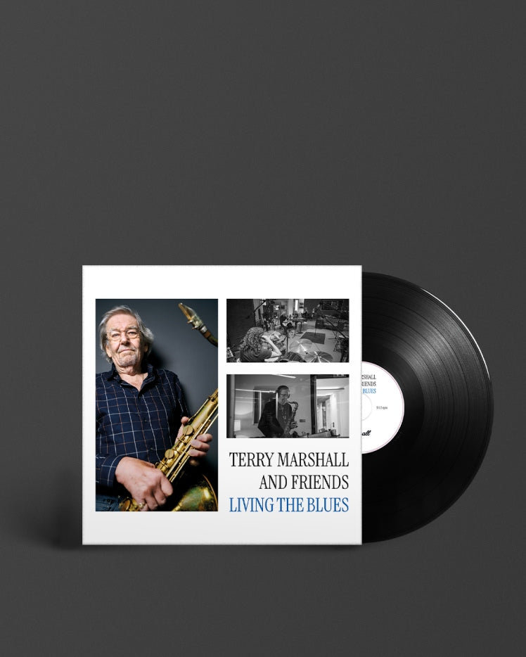 Living The Blues, Terry Marshall and Friends (Black vinyl)