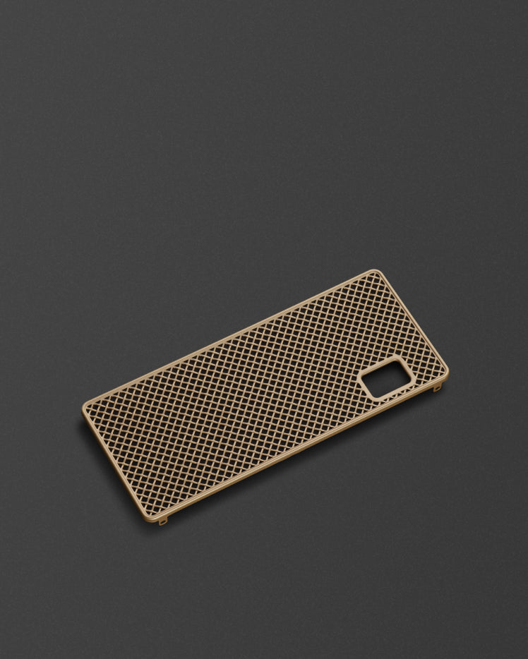 MIDDLETON II BLACK AND BRASS BACK GRILL