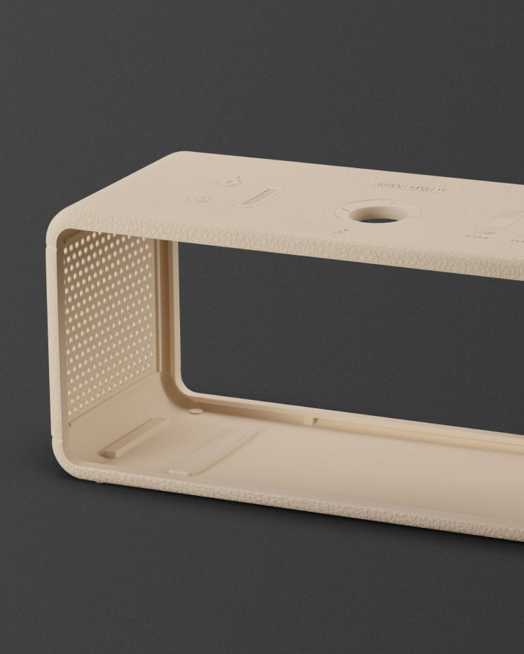 MIDDLETON II BLACK AND BRASS SILICONE SLEEVE