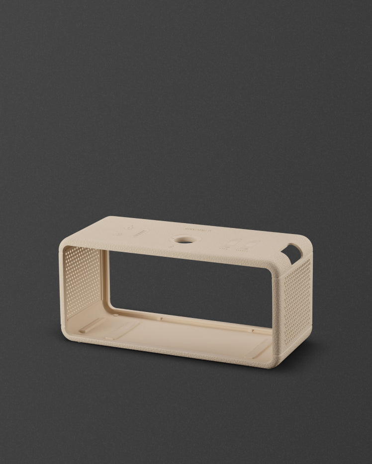 MIDDLETON II BLACK AND BRASS SILICONE SLEEVE