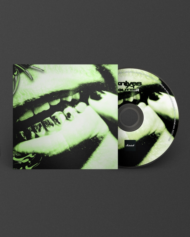 GLITTER, Knives (CD)