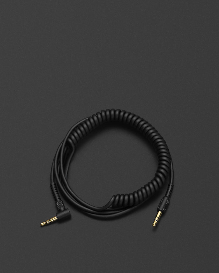 HEADPHONE AUDIO CABLE BLACK