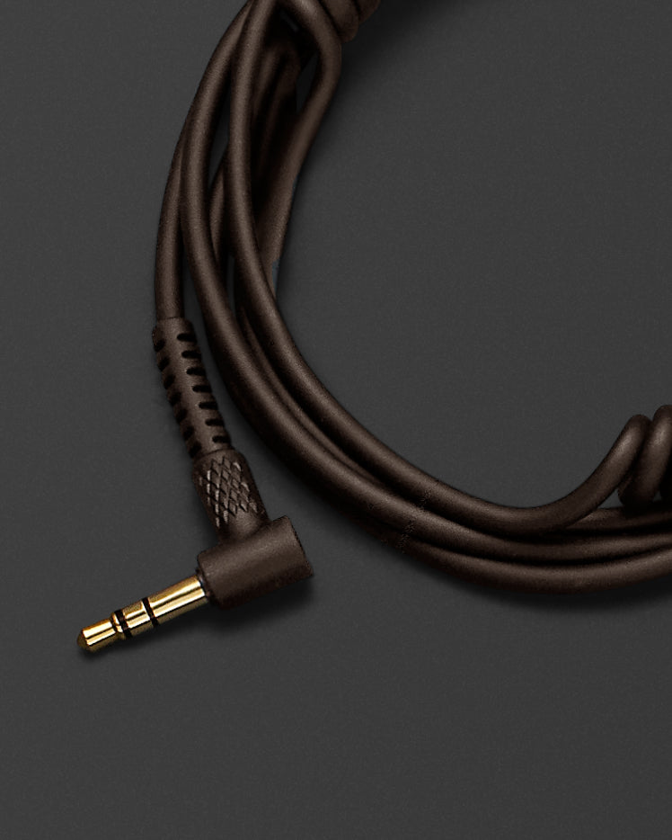 HEADPHONE AUDIO CABLE BLACK