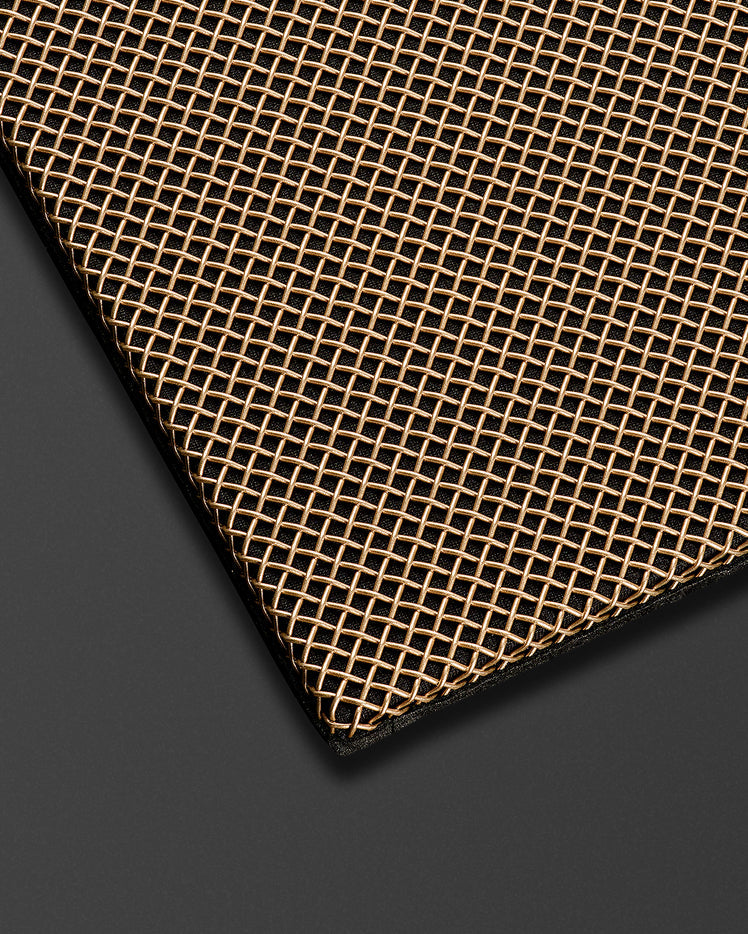 STOCKWELL III BLACK AND BRASS BACK GRILL