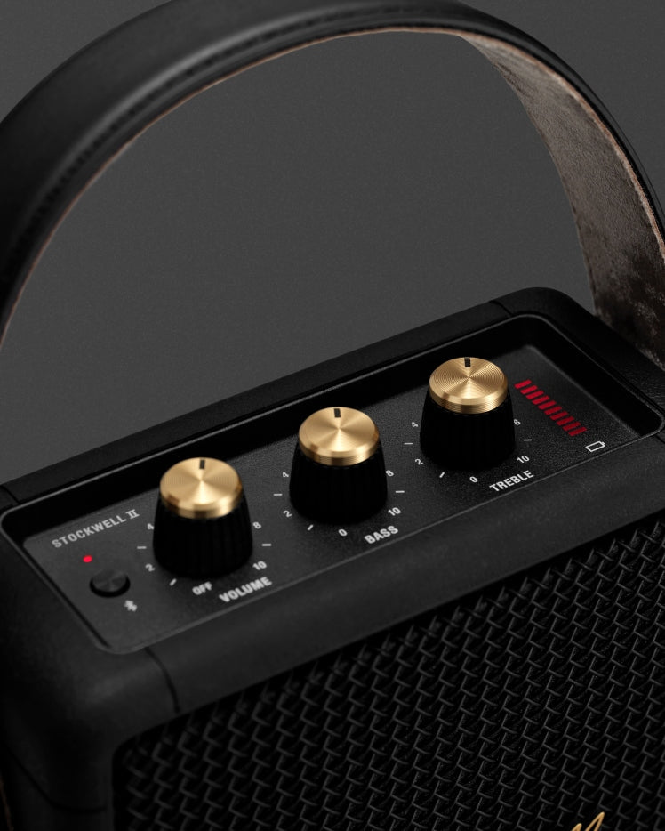 STOCKWELL II BLACK AND BRASS