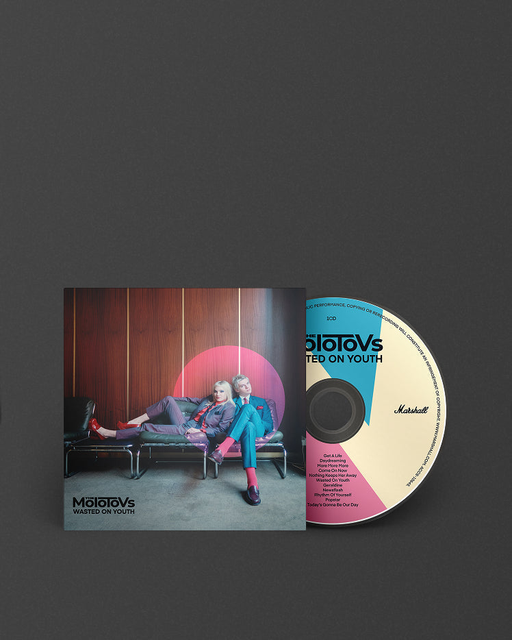 Wasted On Youth, The Molotovs (Blue Vinyl)